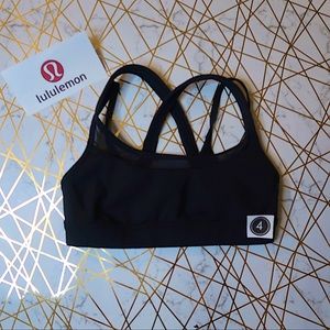 🎗LULULEMON BLACK SPORTSBRA 4